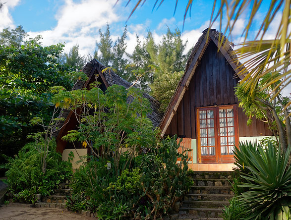 View of one of the Bungalows. 