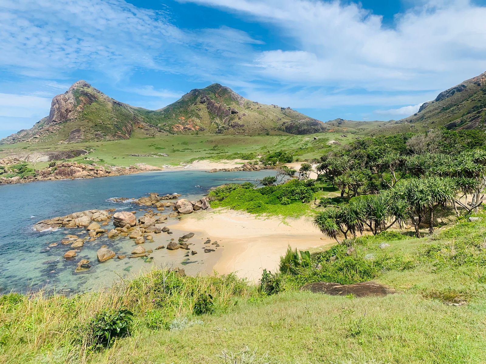 Coastal landscape at Lokaro near Fort Dauphin